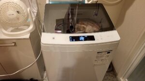 名古屋市緑区ハイアール洗濯機排水不具合修理